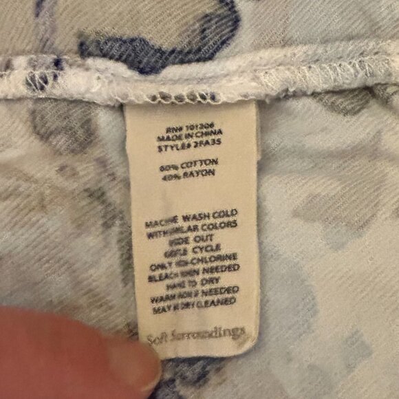 Soft Surroundings Flannel PJ Set - Picture 11 of 13